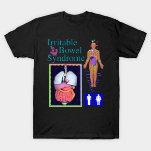 Irritable Bowel Syndrome - 90's CGI y2k Nostalgia Medical Disorder Represent T-Shirt